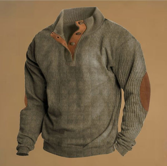 Olle - Pullover mit Knöpfen für Männer